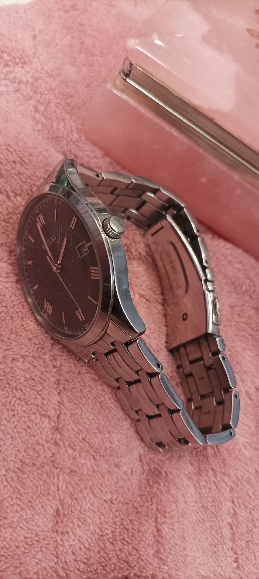 Мужские часы GUESS W1218G1 из коллекции Dress Steel