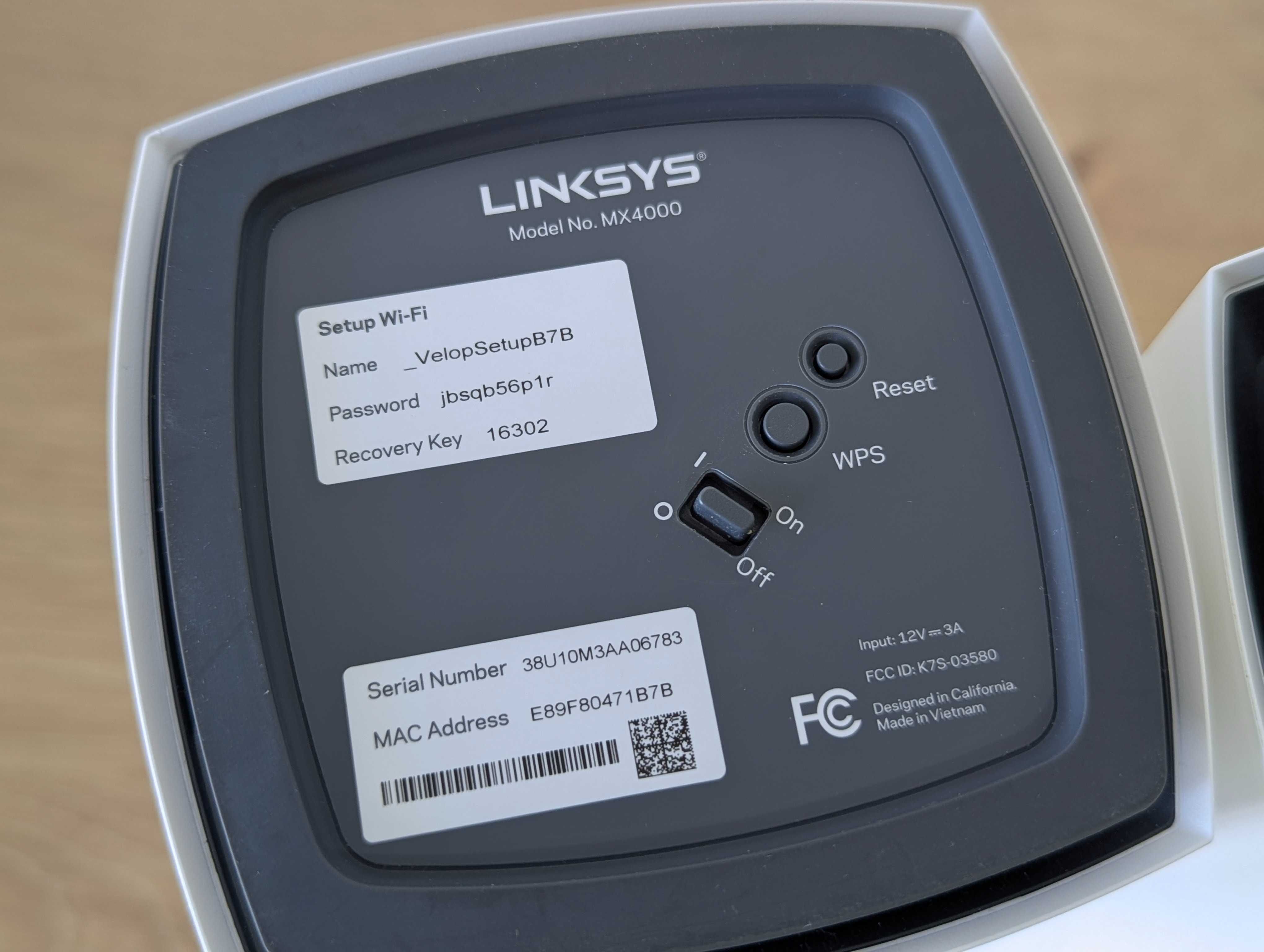 Мощный роутер MX4000 Linksys  CISCO Velop WiFi6 Mesh USA гарантия