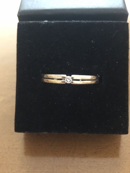 Zloty pierscionek 585