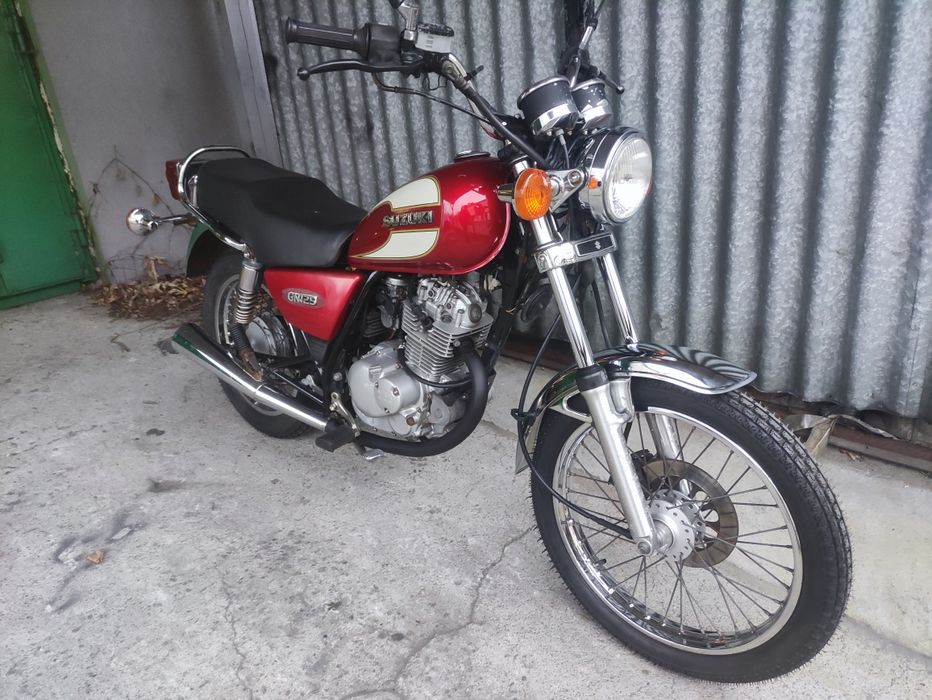 Suzuki GN 125 klasyk kat B po serwisie RATY Transport Gwarancja