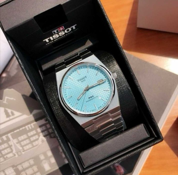 Tissot PRX Ice Blue NOVO na caixa