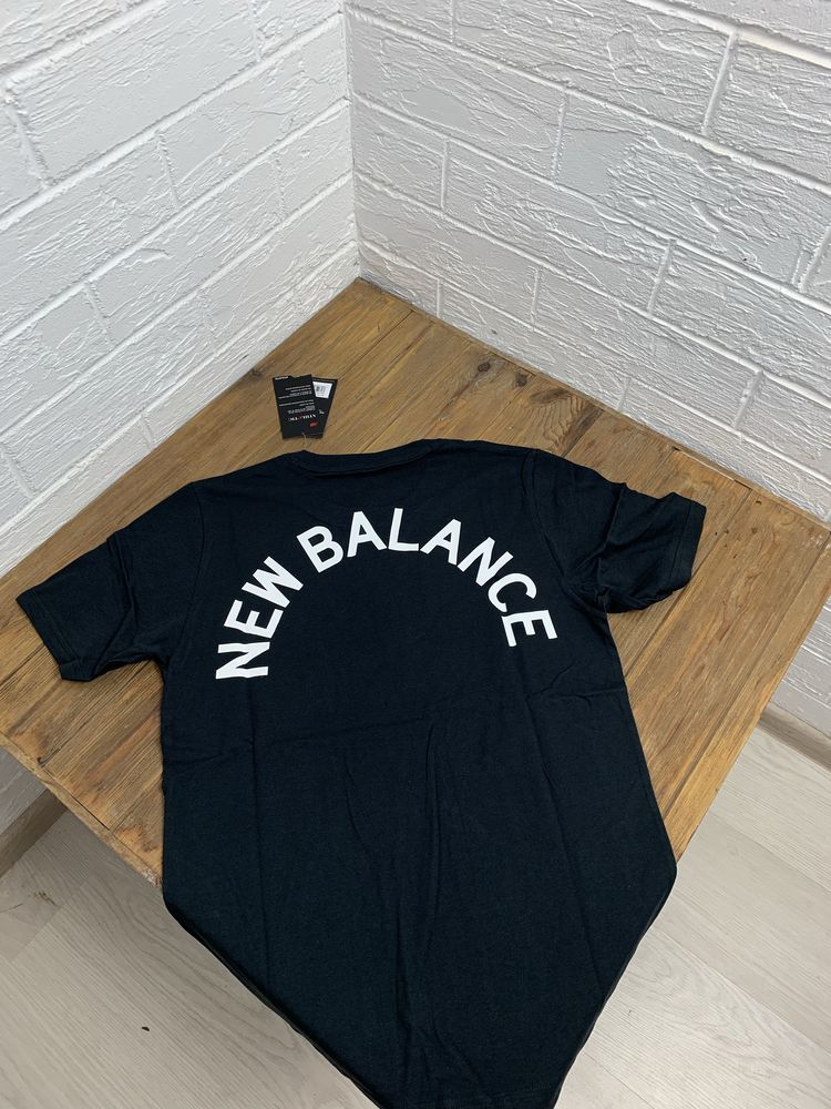 Футболка чоловіча New Balance original нова чорна з бірками
