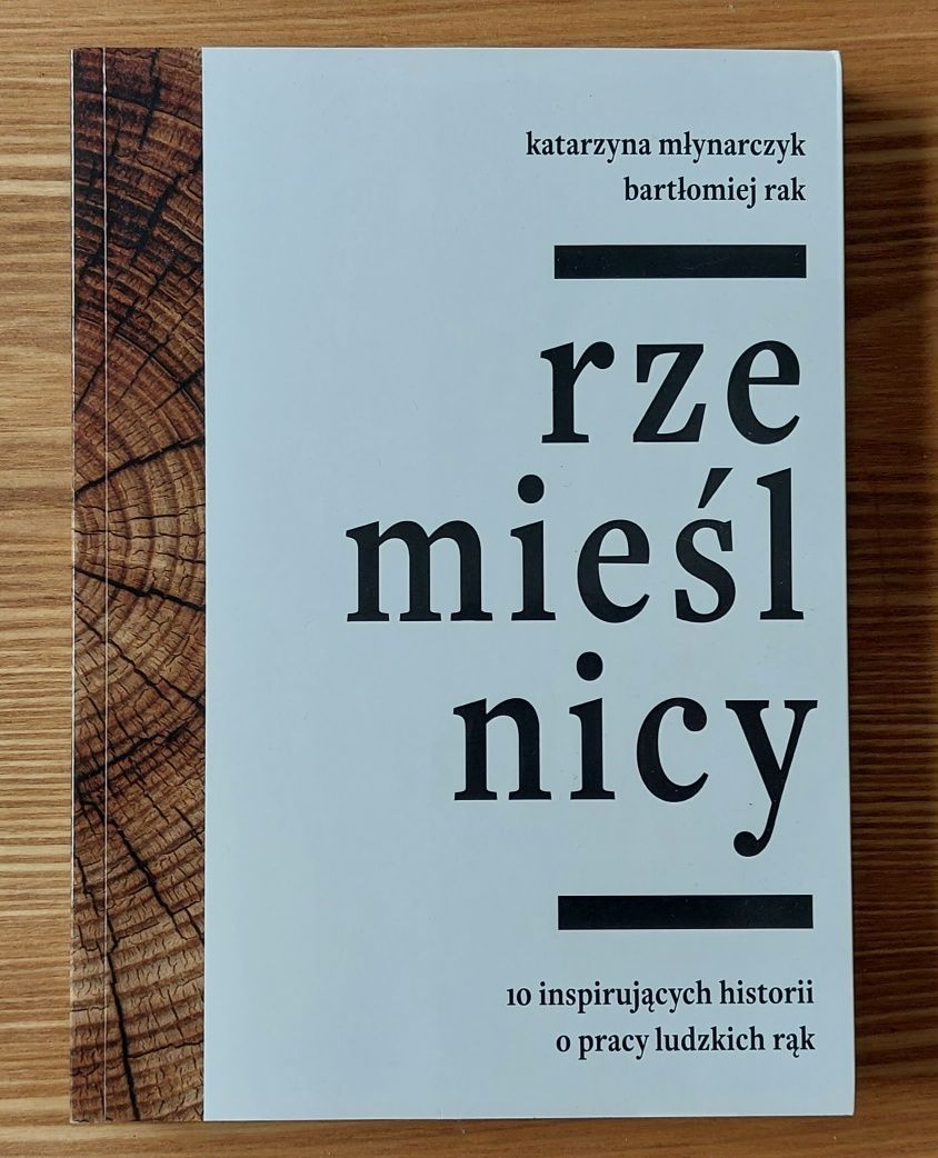 Książka "Rzemieślnicy" Katarzyna Młynarczyk Bartłomiej Rak