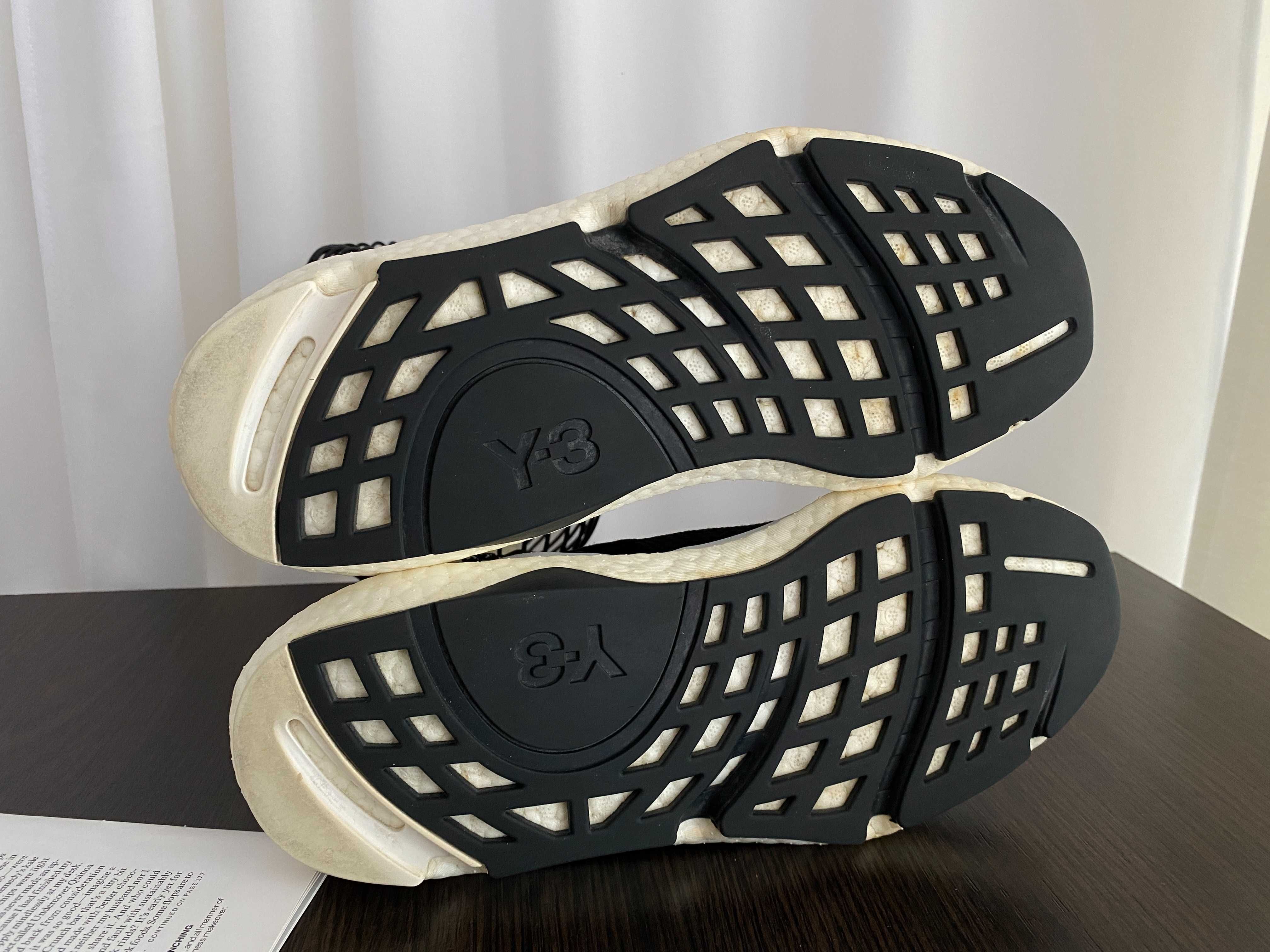 Кросівки Adidas Y-3 Yohji Yamamoto Saikou Core Black (Оригінал, 42 р).