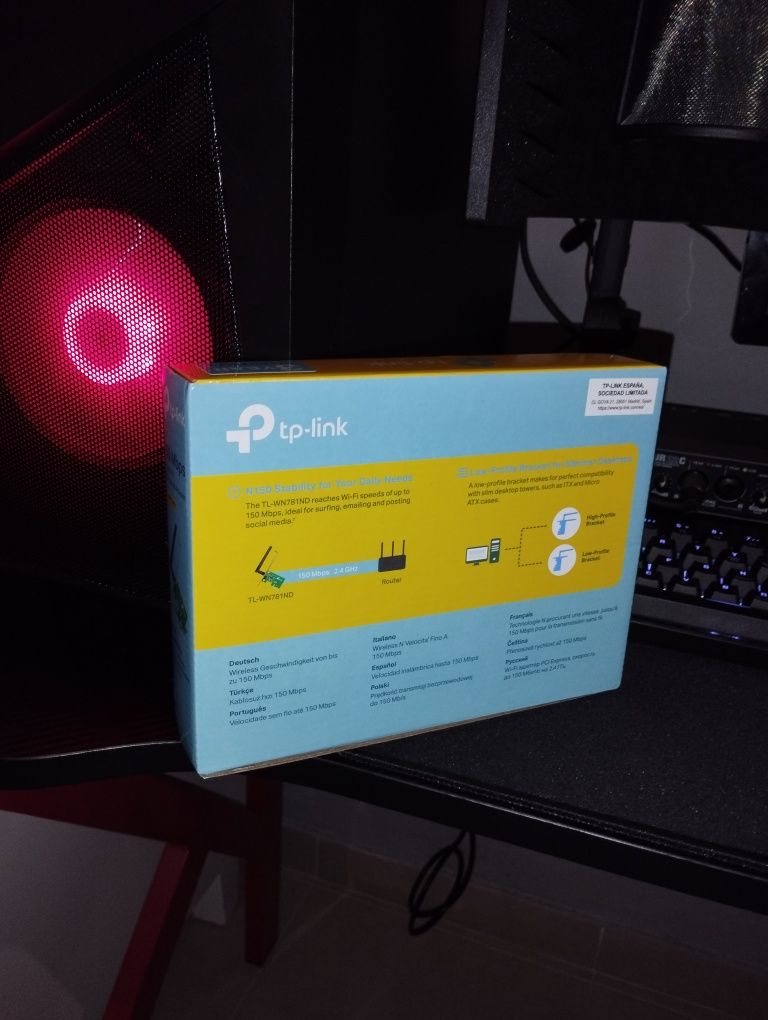Placa de Rede – Wireless PCI Adapter TP-Link