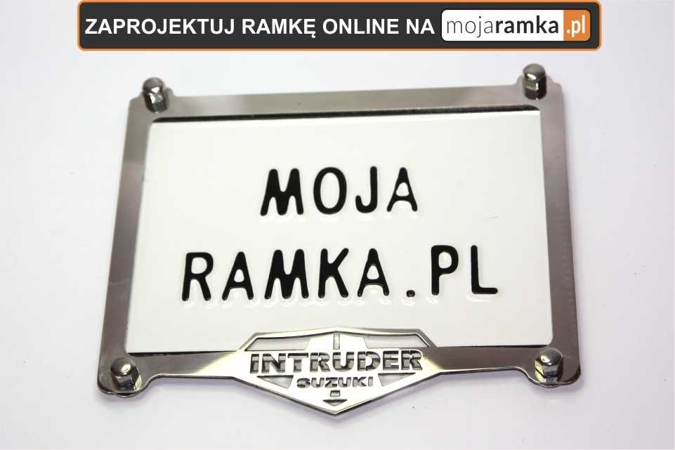 Ramka motocyklowa NAPIS Chopper do tablic moto - Akcesoria motocyklowe