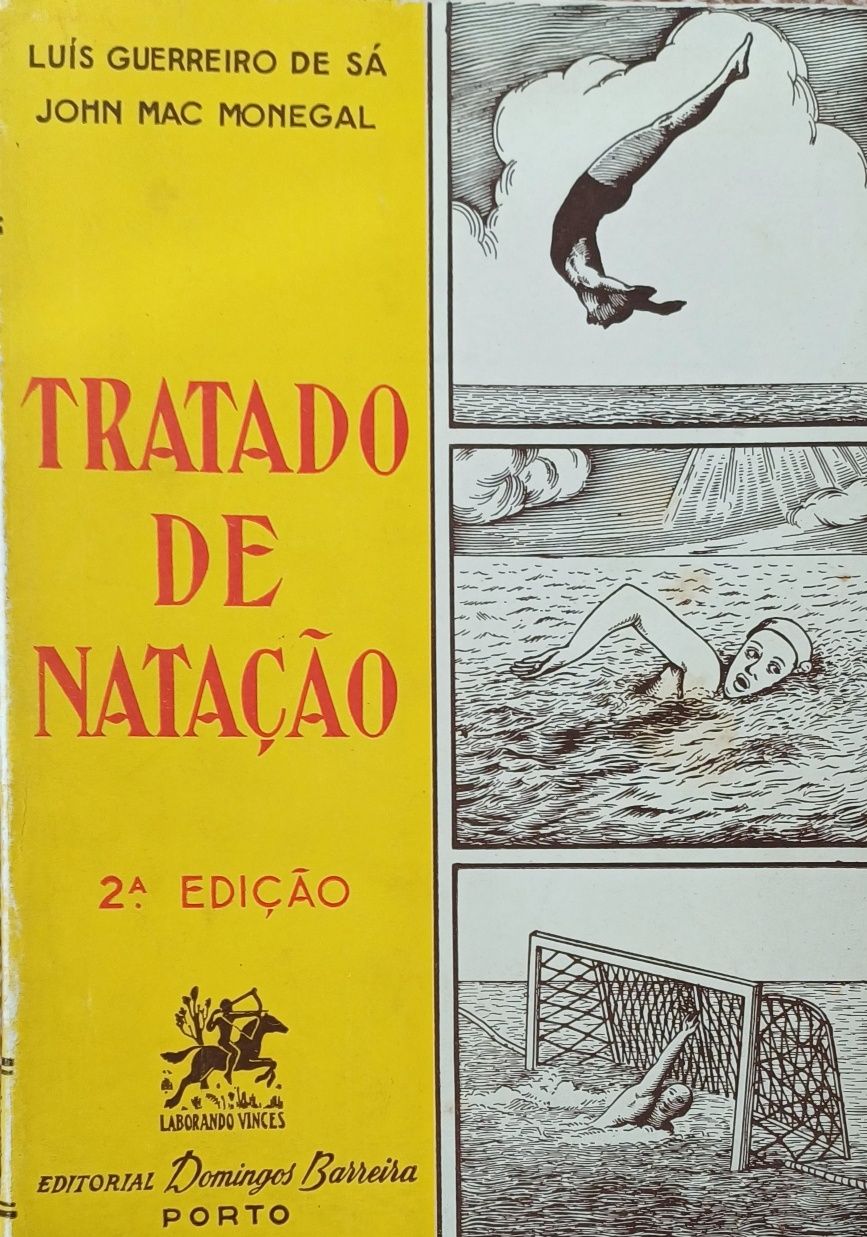 Natação Excelente Livro antigo