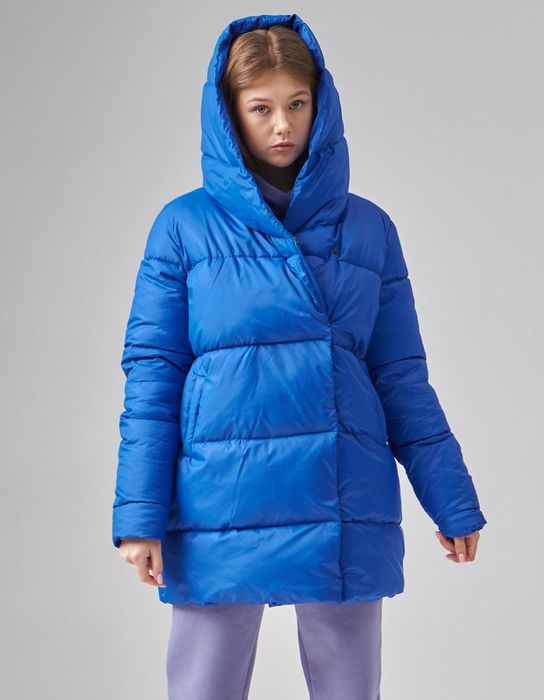 Куртка пуховик жіноча довга