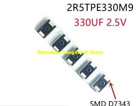 SMD Танталовий конденсатор 2.5V 330UF для заміни  Nec Tokin