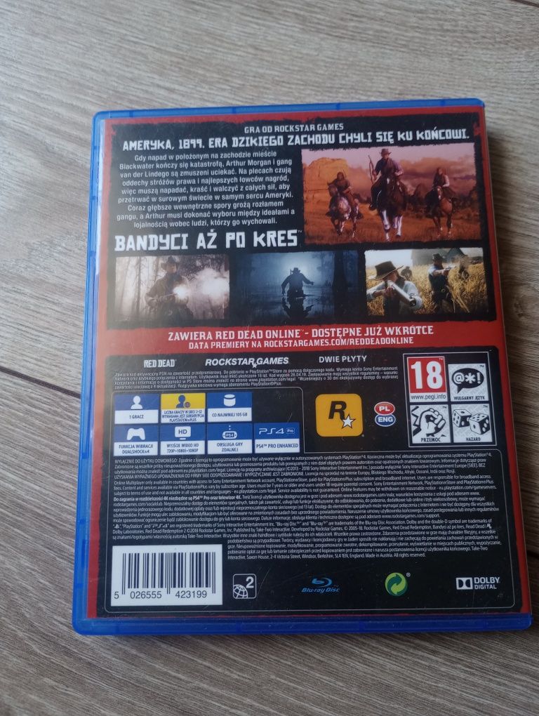 Red Dead Redemption II 2 PS4 PL