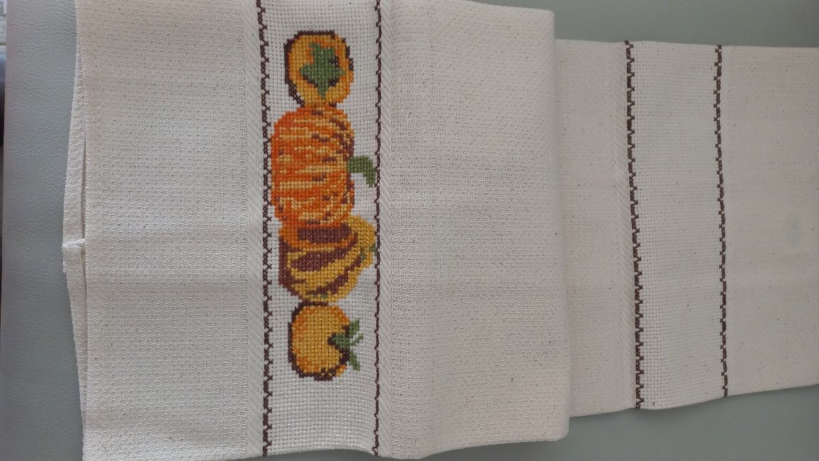 Pano cozinha novos bordados à mão