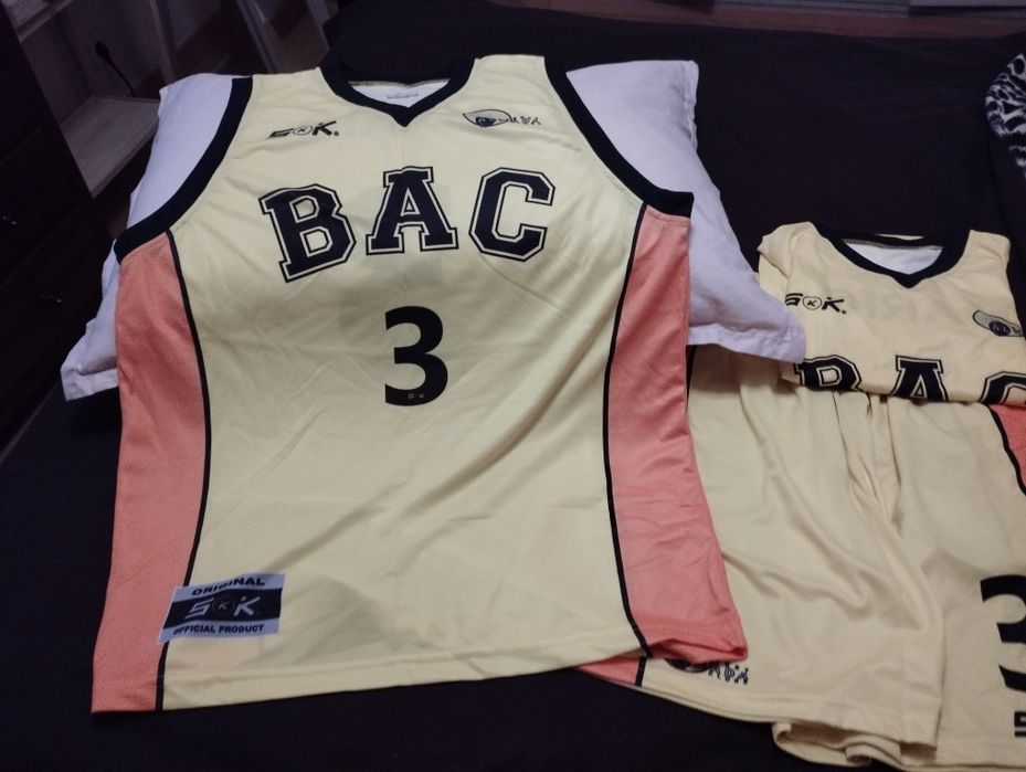 Equipamento de basquetebol do BAC