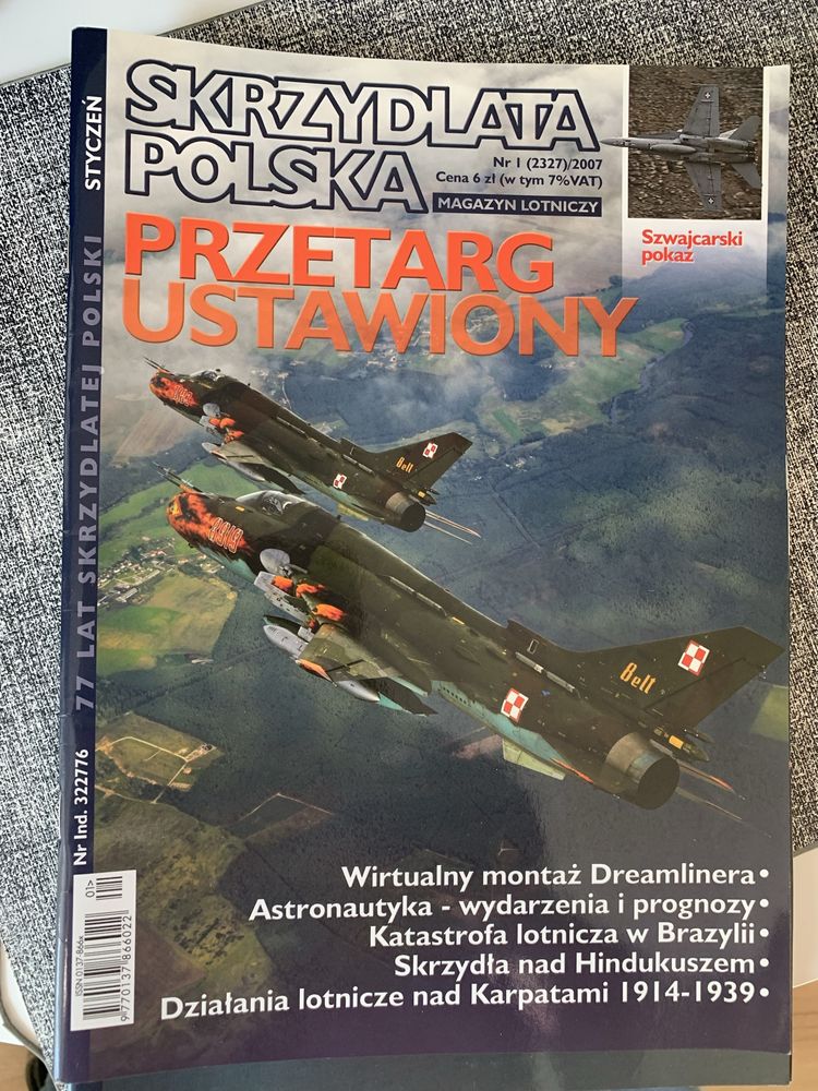Skrzydlata Polska 2007rok 8 numerow