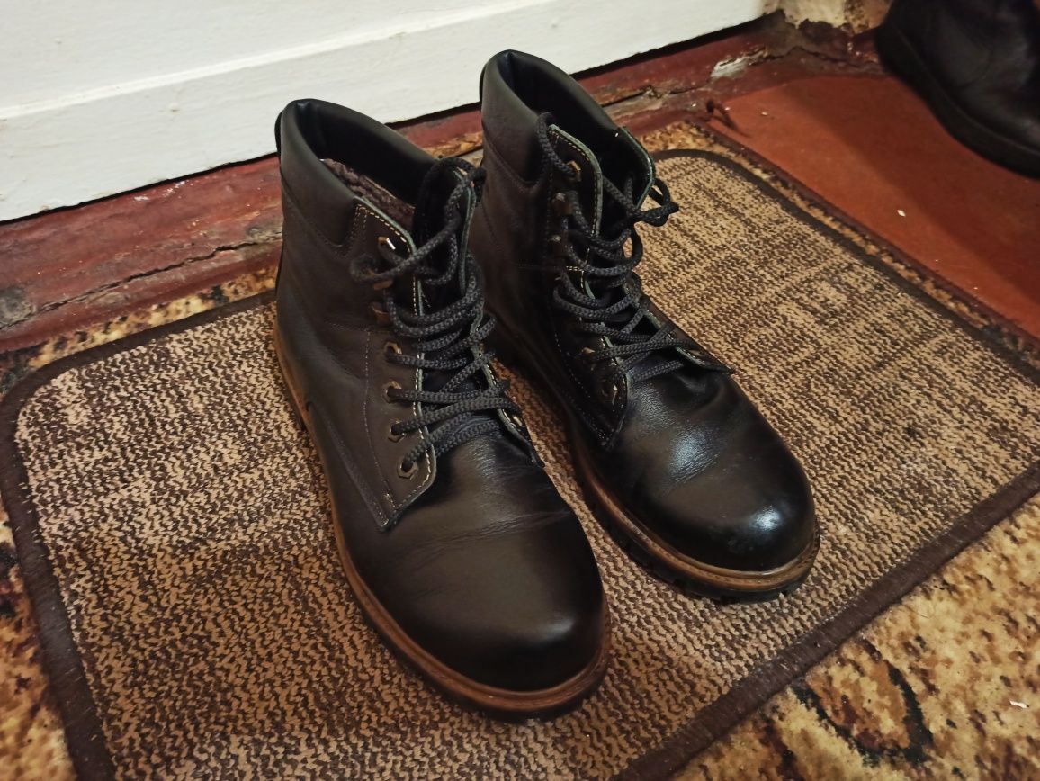 зимние мужские ботинки 45
