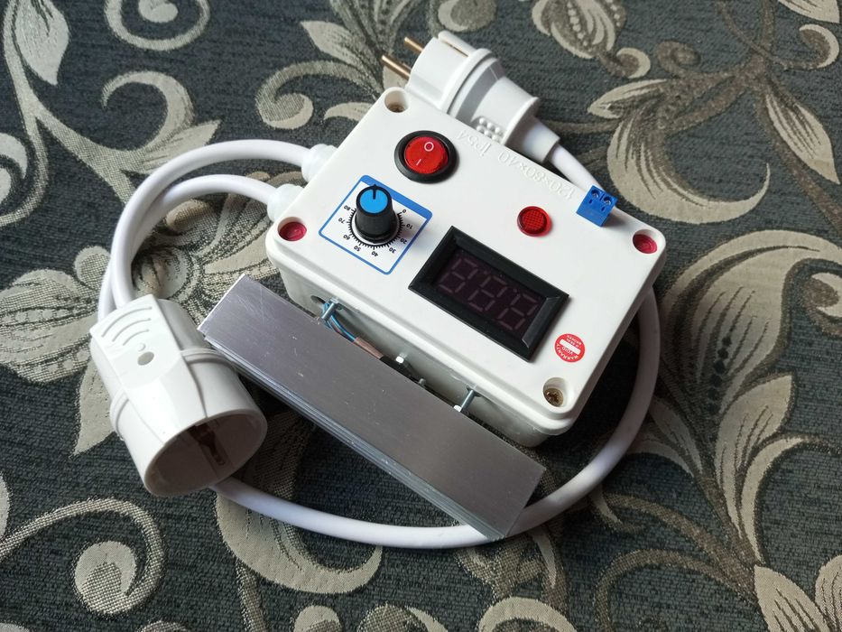 Регулятор мощности ректификации.С вентилятором.