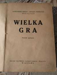 Wielka gra  powieść sportowa Aleksander Reksza, Marjan Strzelecki 1936