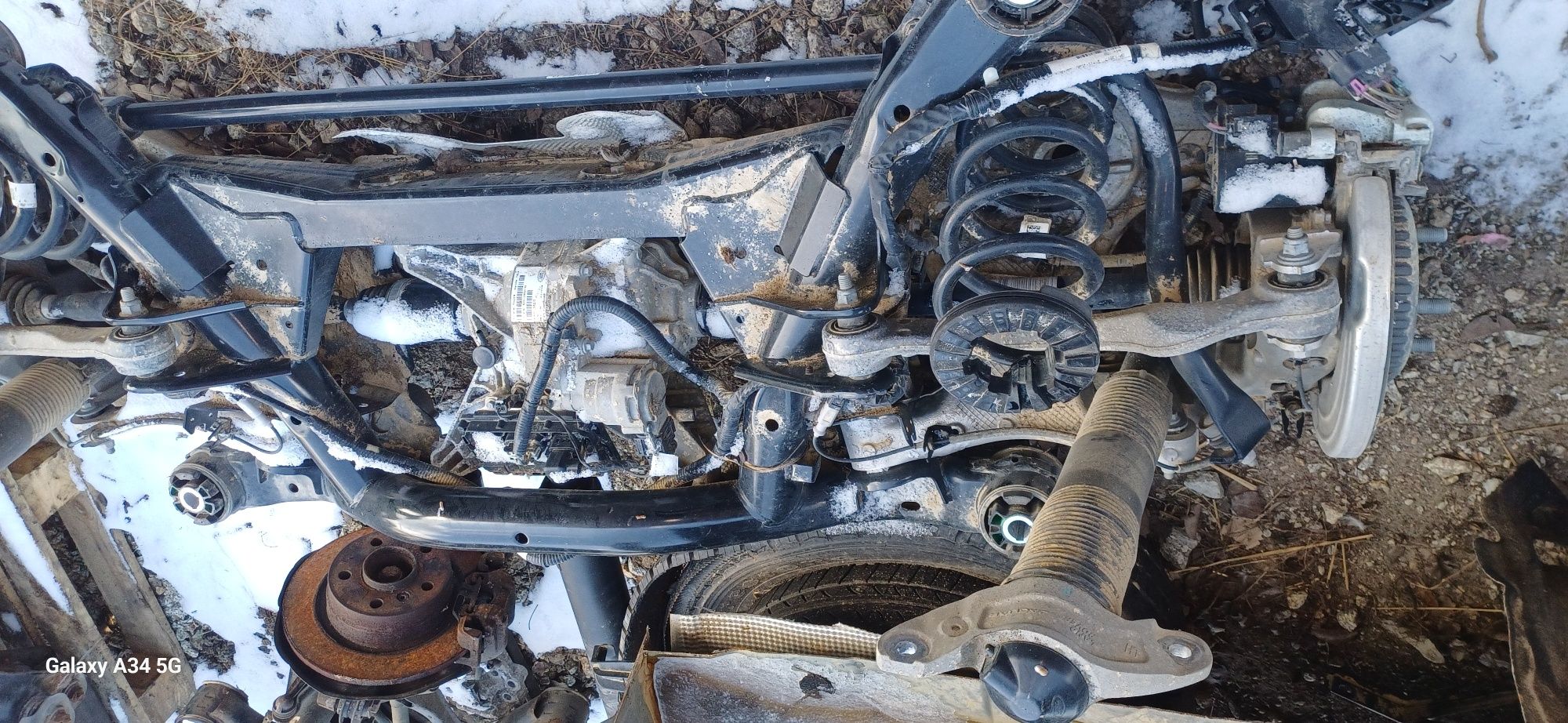 Zawieszenie tylne most tylny  dyferencjał range rover evoque ll L551