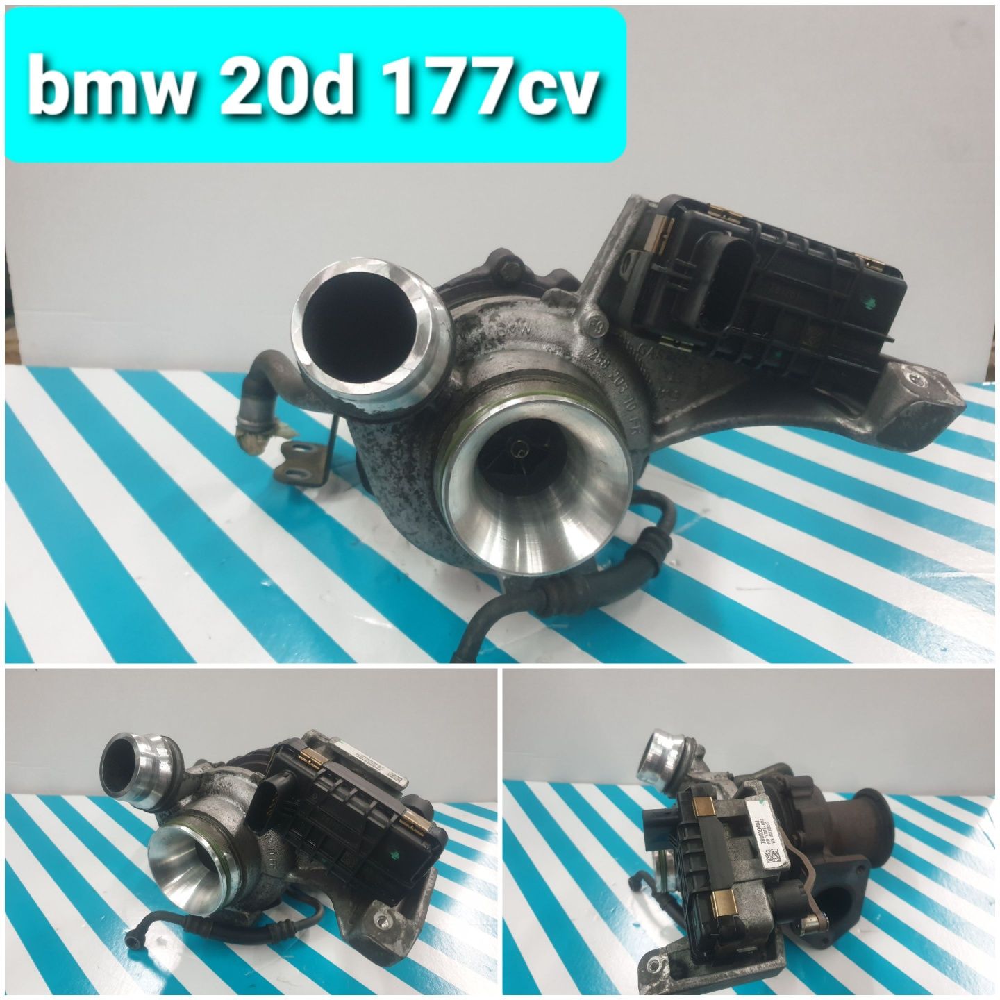 Turbo bmw serie 1/3/5 20d 177cv  motor n47