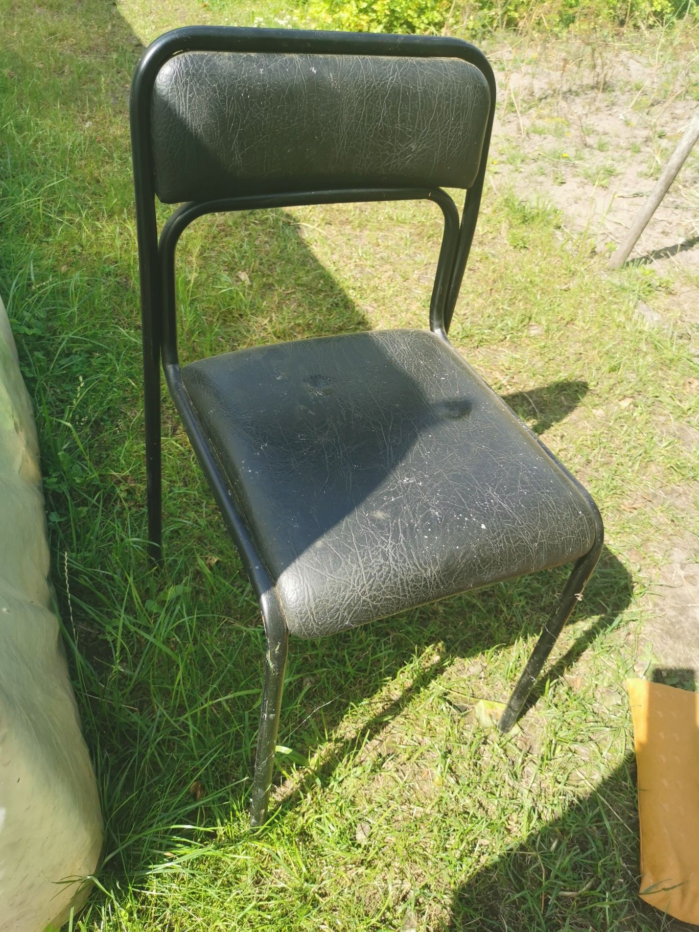 Krzesła 3 szt czarne
