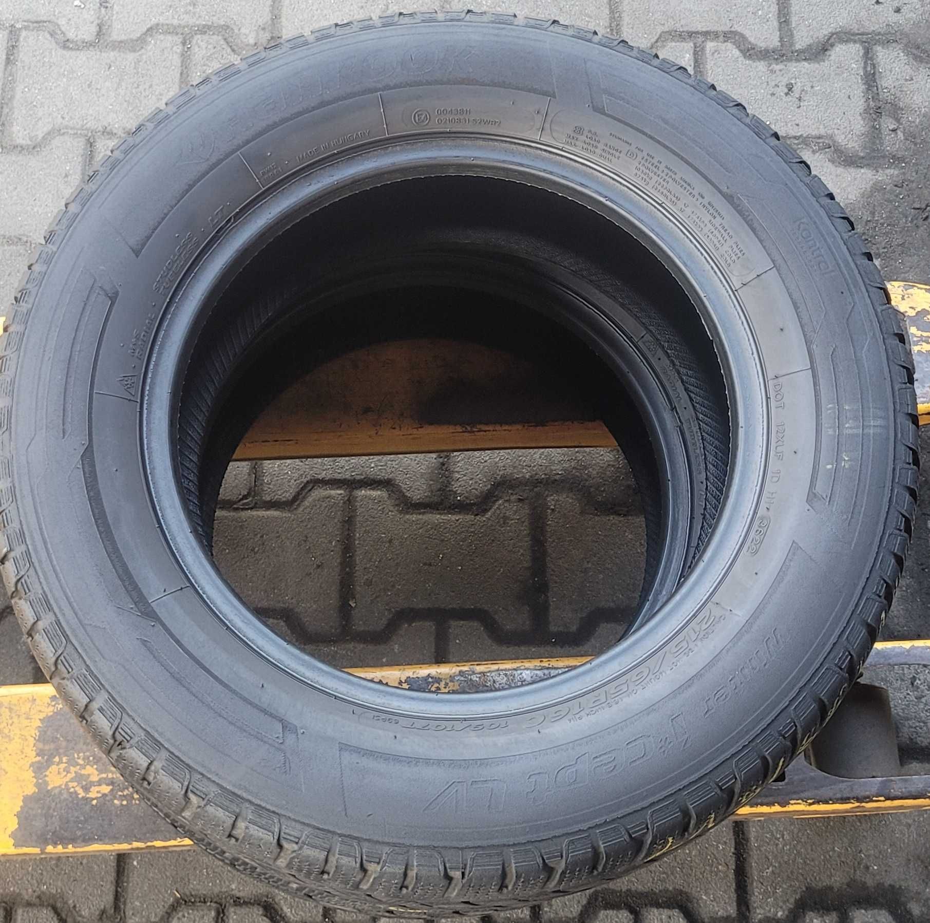 2x Opony 215/65 R16C 109/107T Hankook WiNter i*cept LV RW12 #3578
