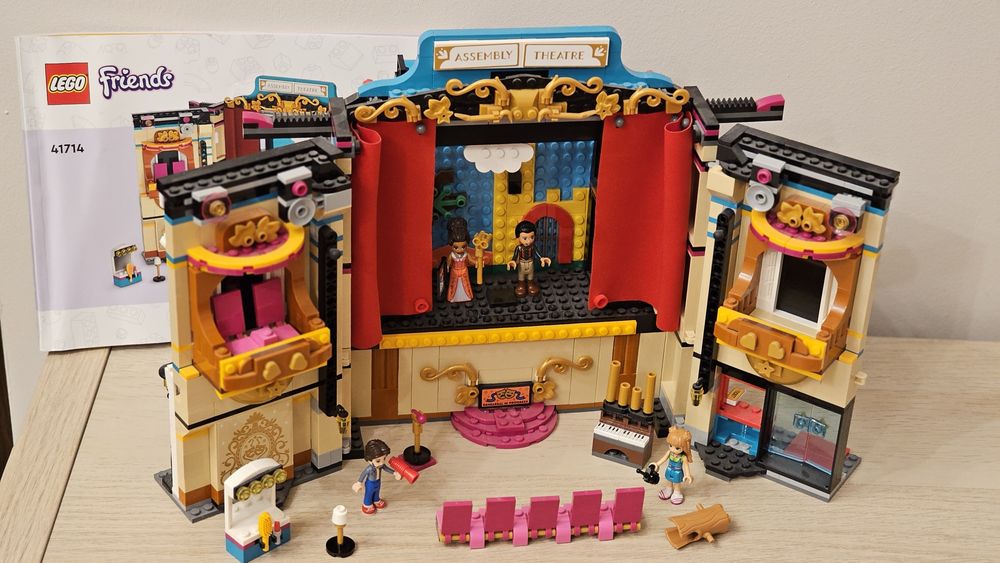 Lego friends teatr 41714 szkoła aktorska lego