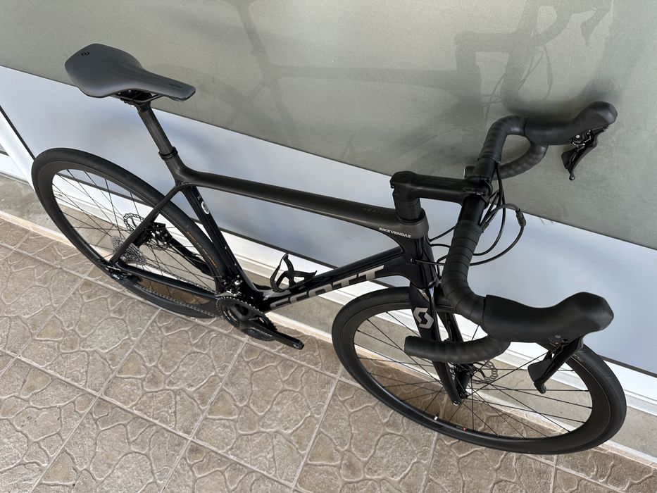 Bicicleta Scott Addict - Disco - Rodas Carbono