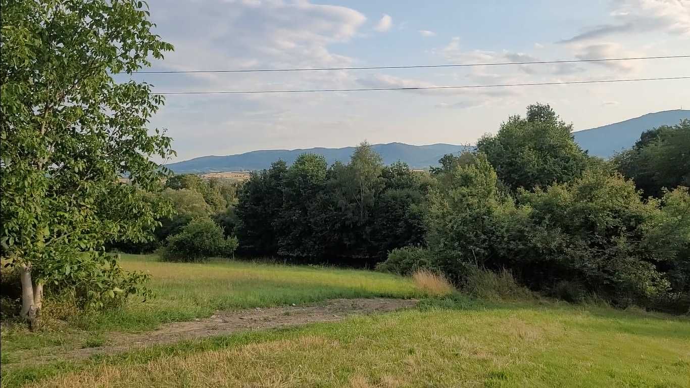 Widokowa działka w Łodygowicach