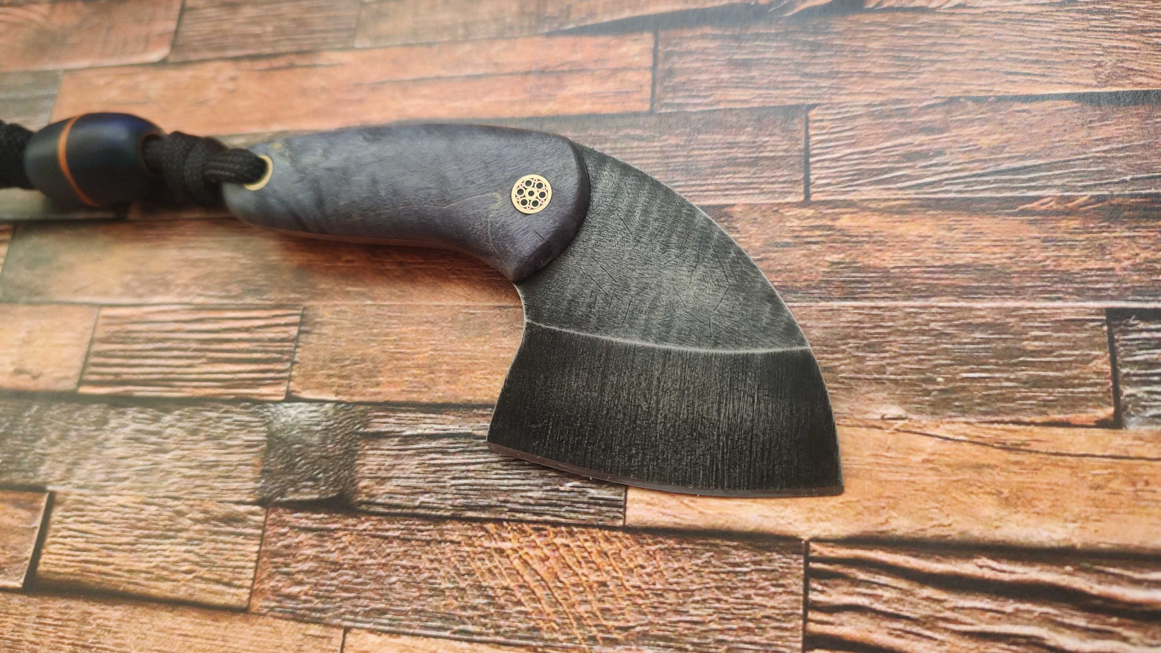 Nóz ZZ Custom, Krewetka, D2, stabilizowany