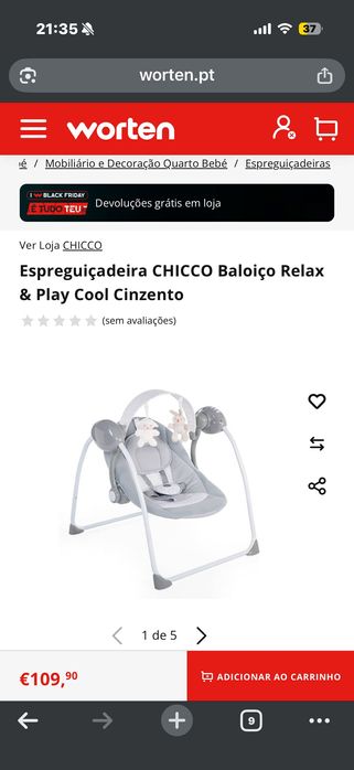 Espreguiçadeira CHICCO
