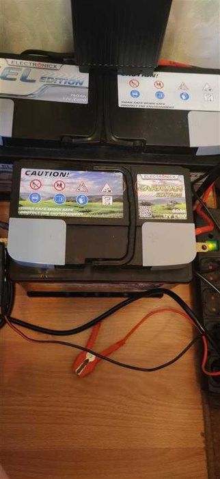 Аккумуляторы Electronicx, инвертор FDIK, зарядное устройство Foxsur