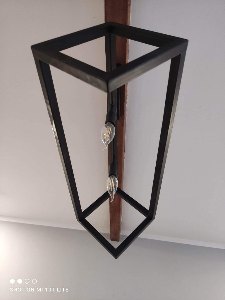 Żyrandol w stylu loft