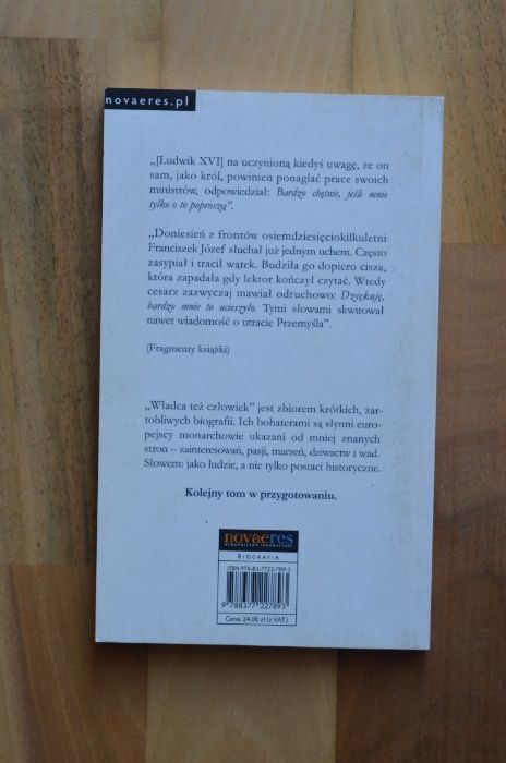 Władca też człowiek. Niekonwencjonalne biografie. Małgorzata Czuma