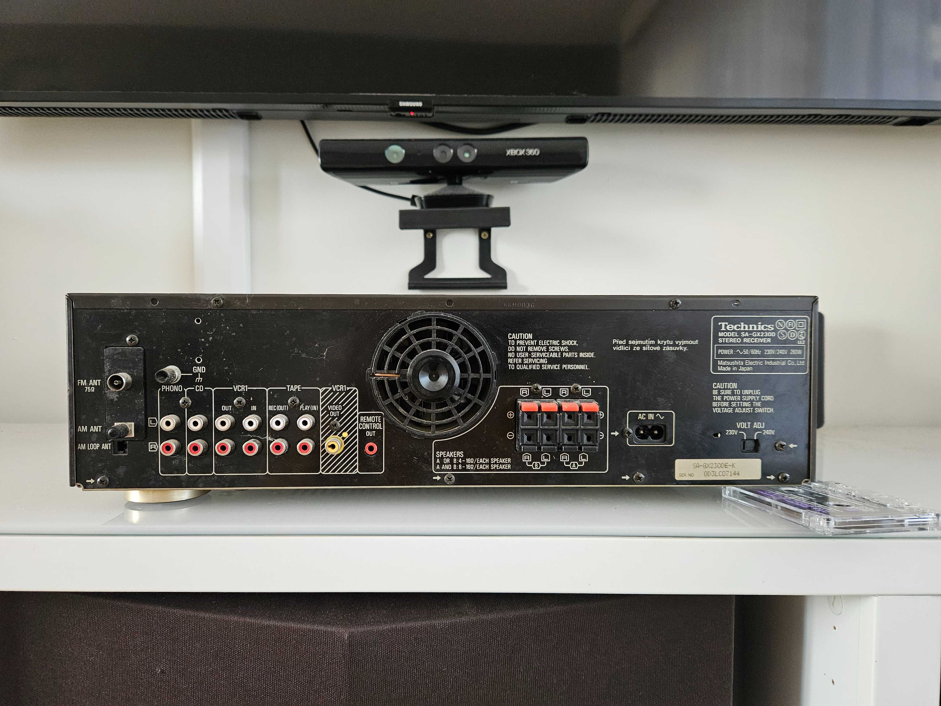 OKAZJA Wzmacniacz stereo phono tuner amplituner Technics SA GX 230D