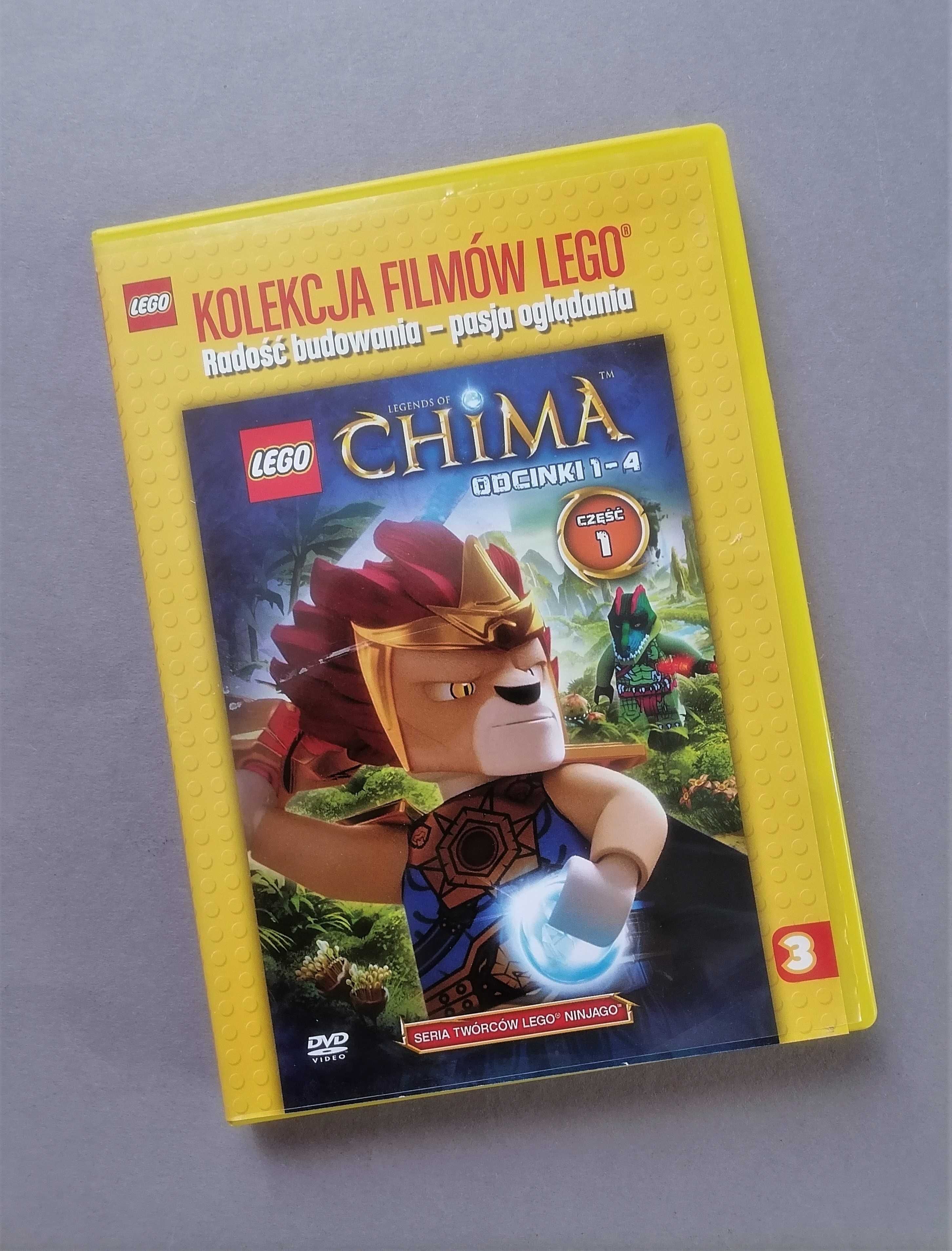 LEGO Chima - część 1 - DVD - odc. 1-4