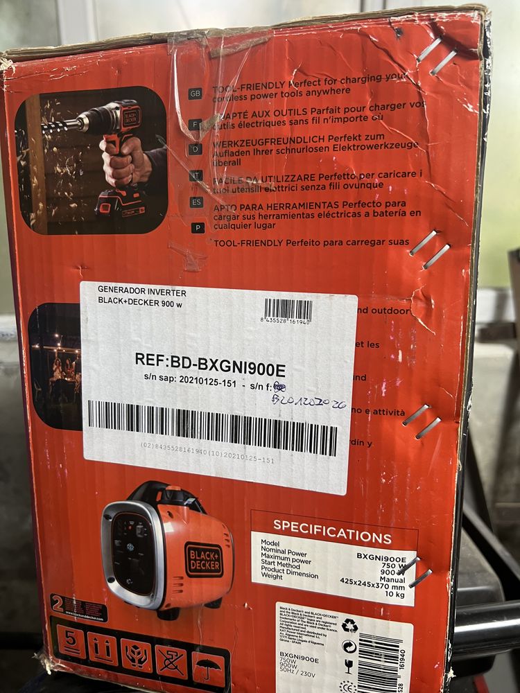Генератор black & decker