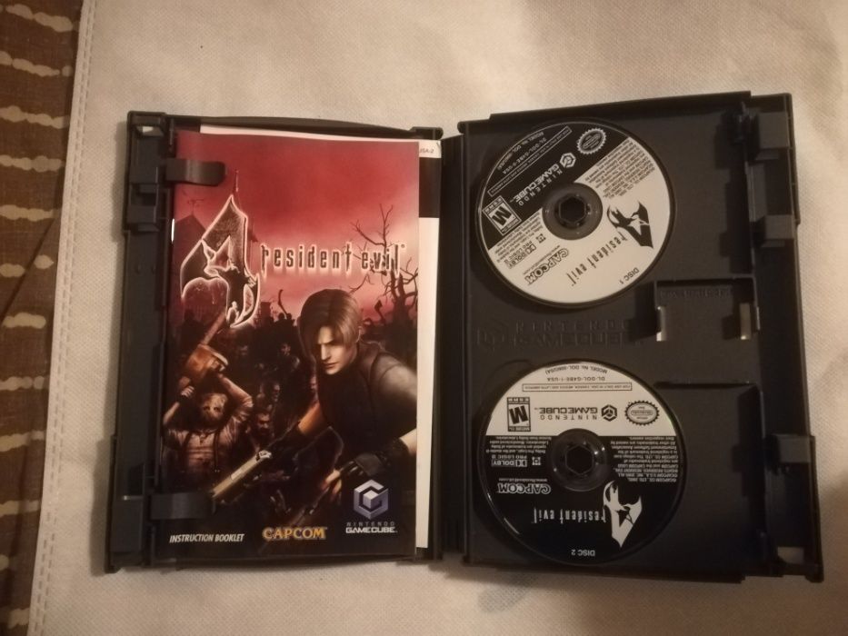 Resident evil 4 versao usa gamecube raro