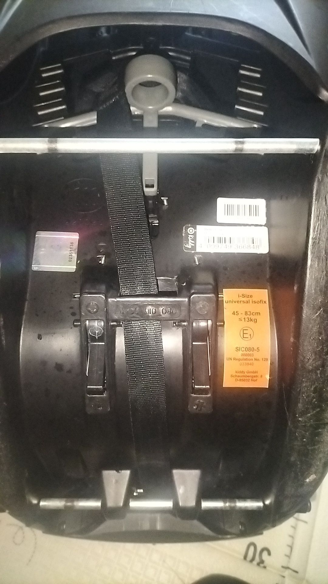 Nosidełko kiddy plus adaptery maxi cosi