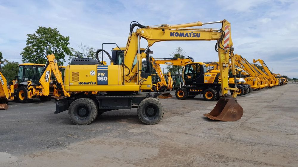 Komatsu PW160-7 2012R  koparka kołowa kołówka