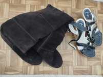Botas e salto alto