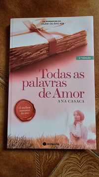 Livro " Todas as palavras de amor"