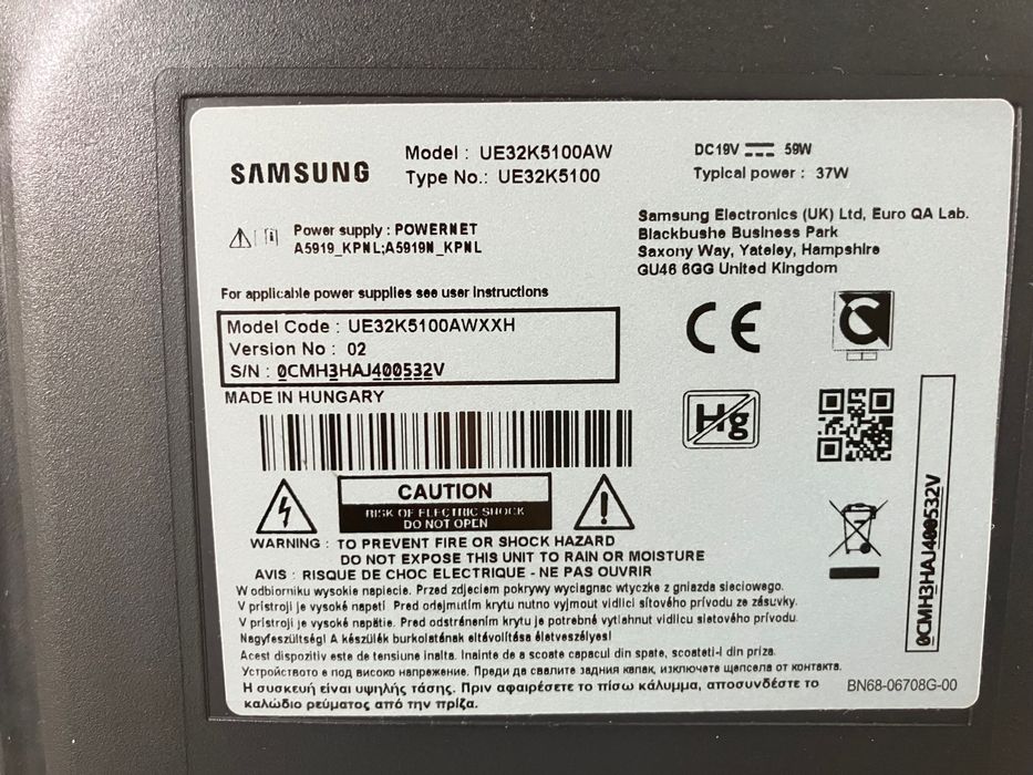 Telewizor Samsung 32 cale Samsung UE32K5100AW