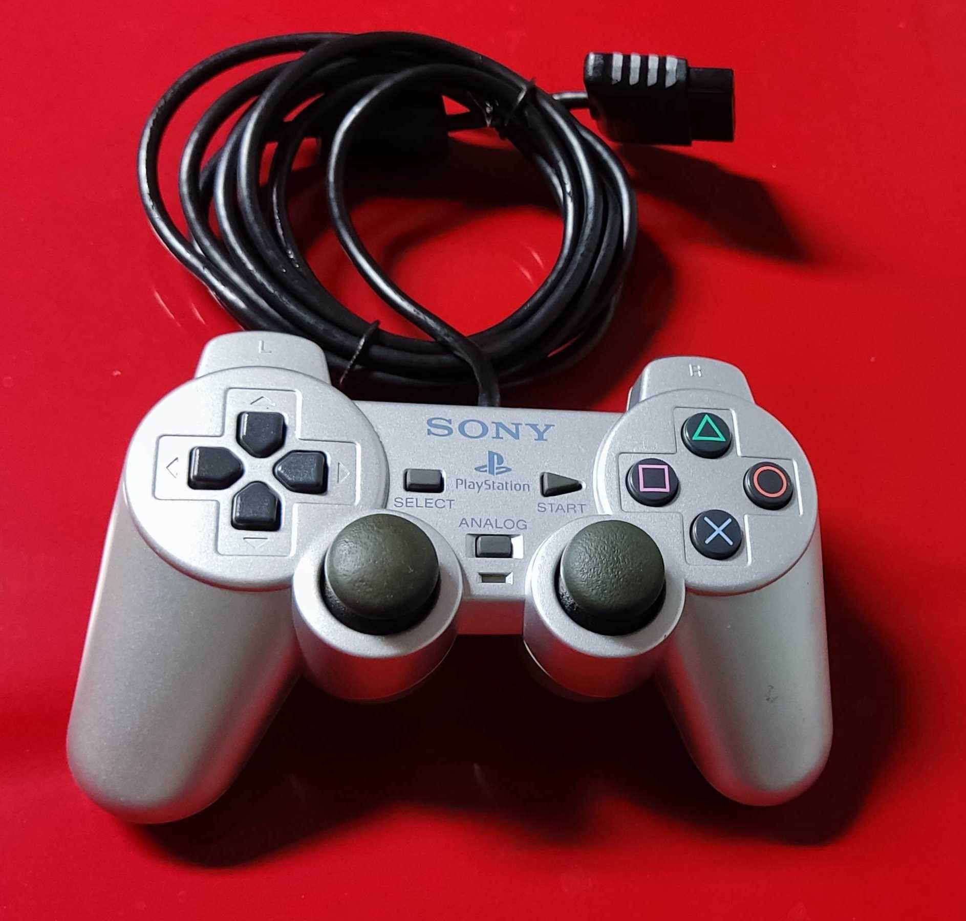 Comandos PS2 e PS1 dualshock original seminovos