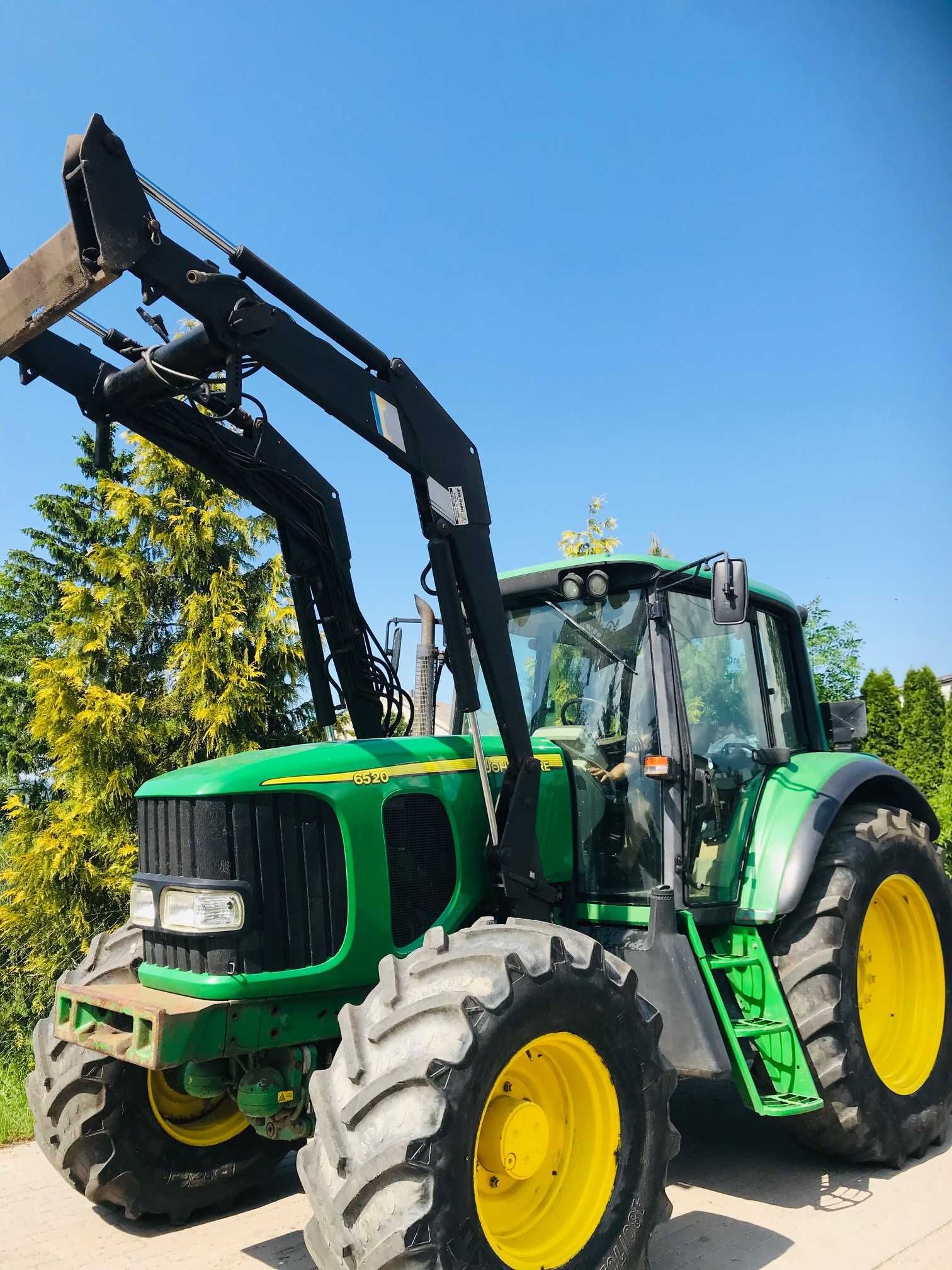 John Deere 6520 Sprowadzony z Turem