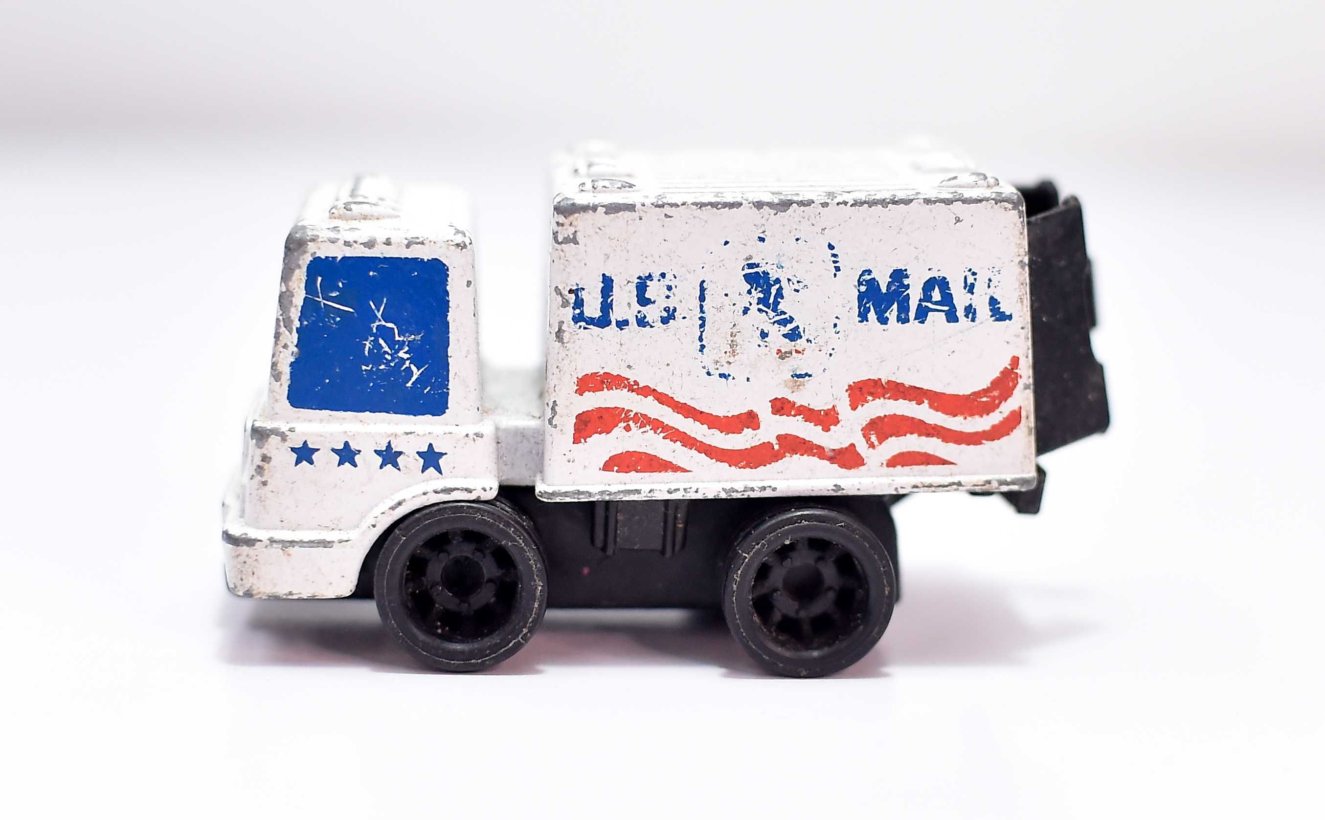 Mattel First Wheels US Mail Diecast Truck Toy 1979