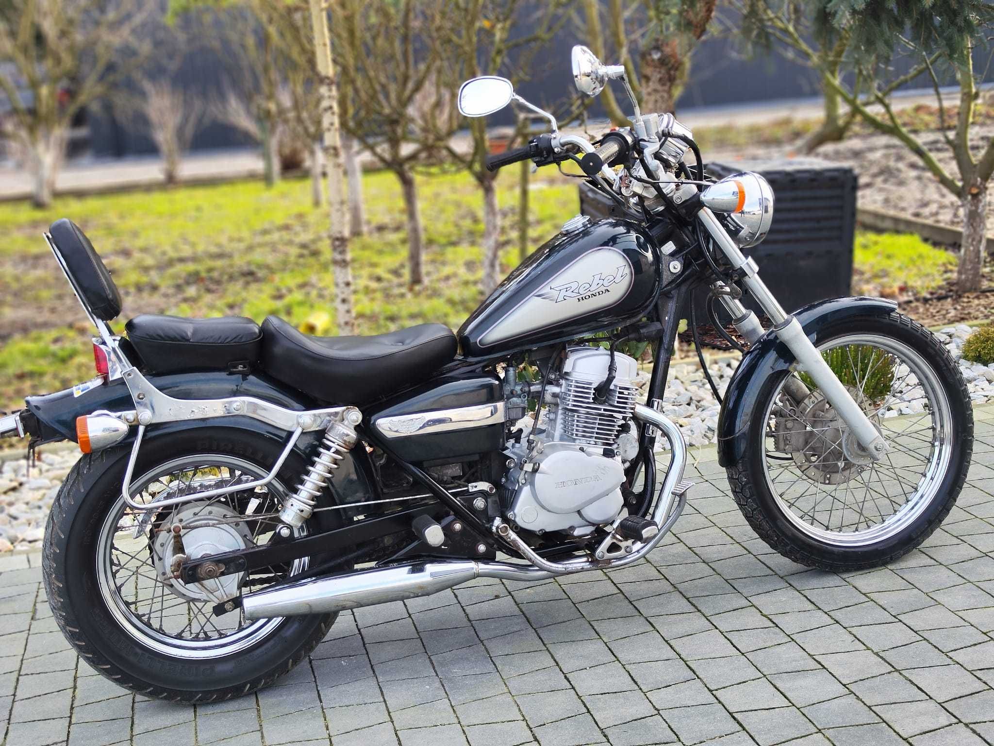 Honda Rebel 125 Ładna Oryginał Sprawna Transport KAT A1  / B