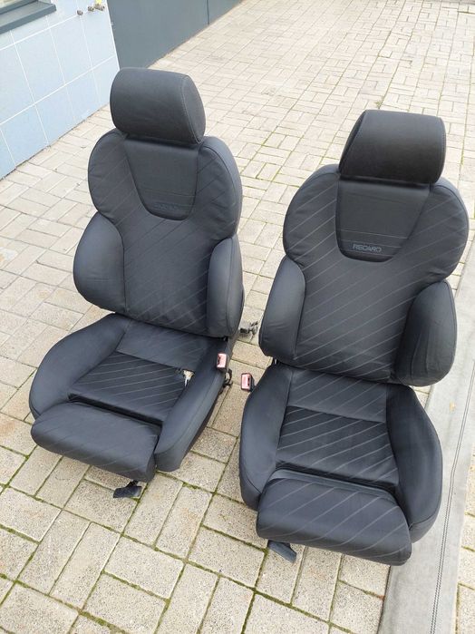 Fotele kanapa Recaro Audi S3 A3 VW Golf Bora Seat Leon materiałowe