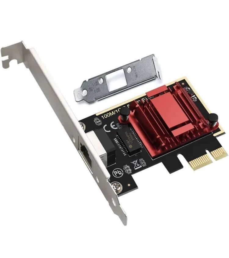 Базовий мережевий адаптер PCIe 2,5 ГБ RTL8125B 2500/1000/100 Мбіт/с PC