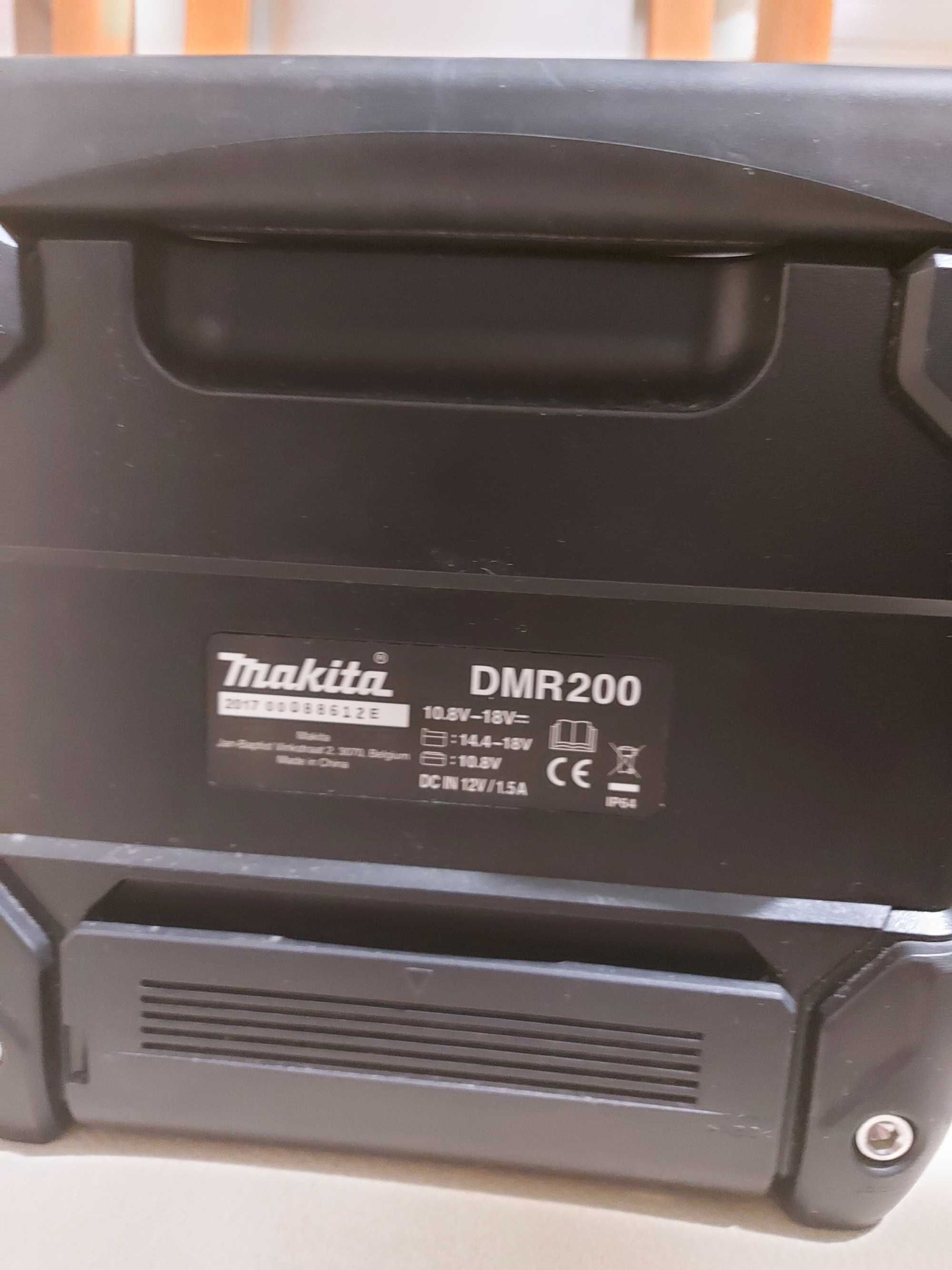 Głośnik bezprzewodowy Makita DMR200 bluetooh plus bateria 3.OAH 18 V