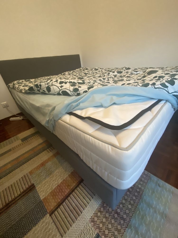 Cama + colchão 1,60x2,00m