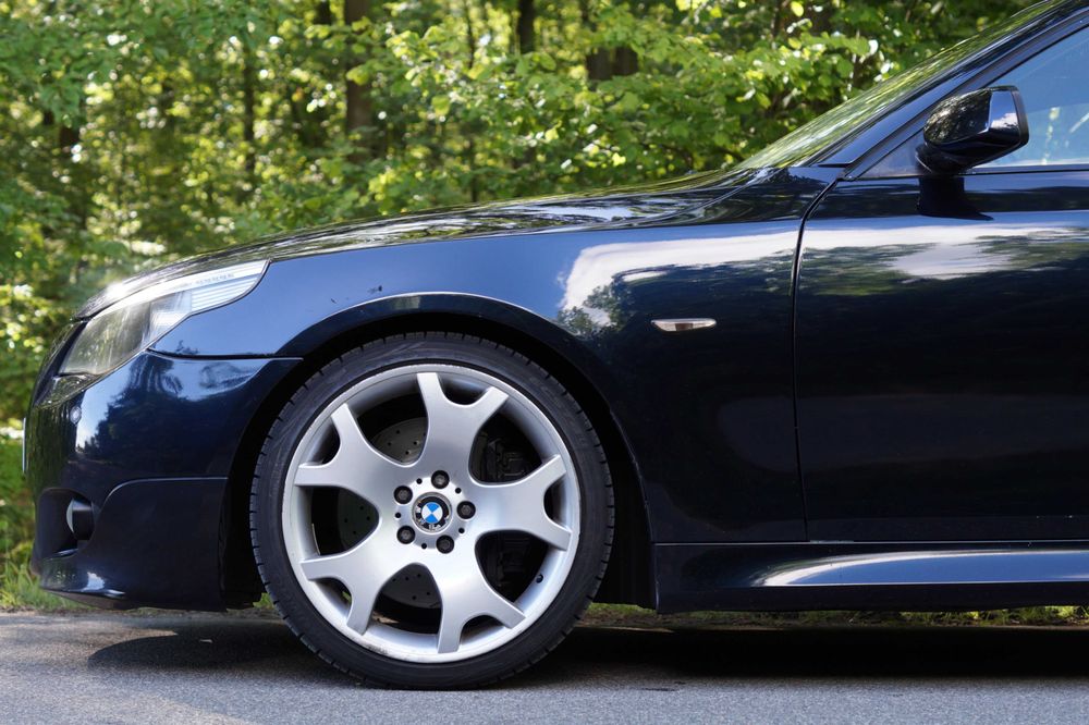 Bmw e61 535d żeliwo panorama downpipe